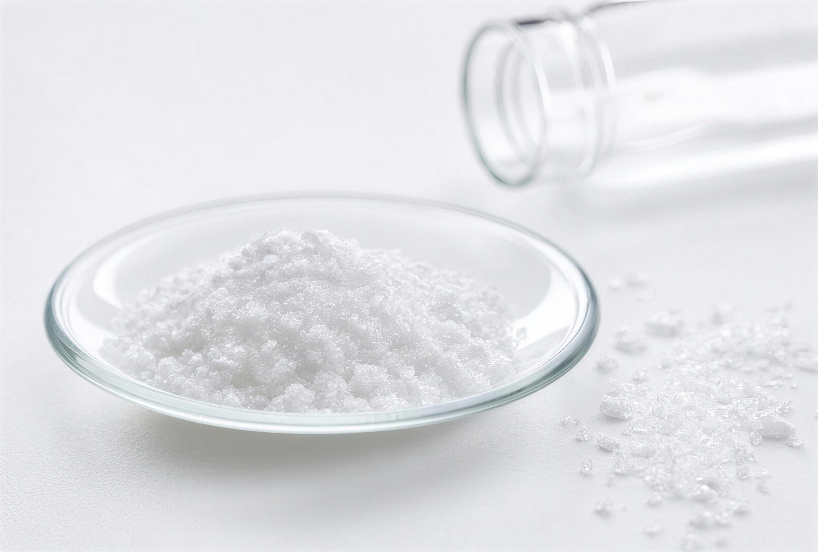 Pure adenosine in its raw crystalline form