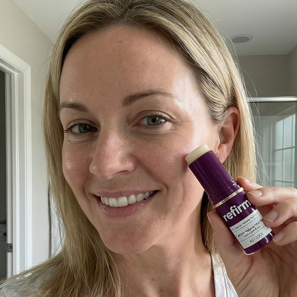 4. It feels like a luxury facial treatment, not a chalky drugstore cream (and you keep full sensation in your lips)