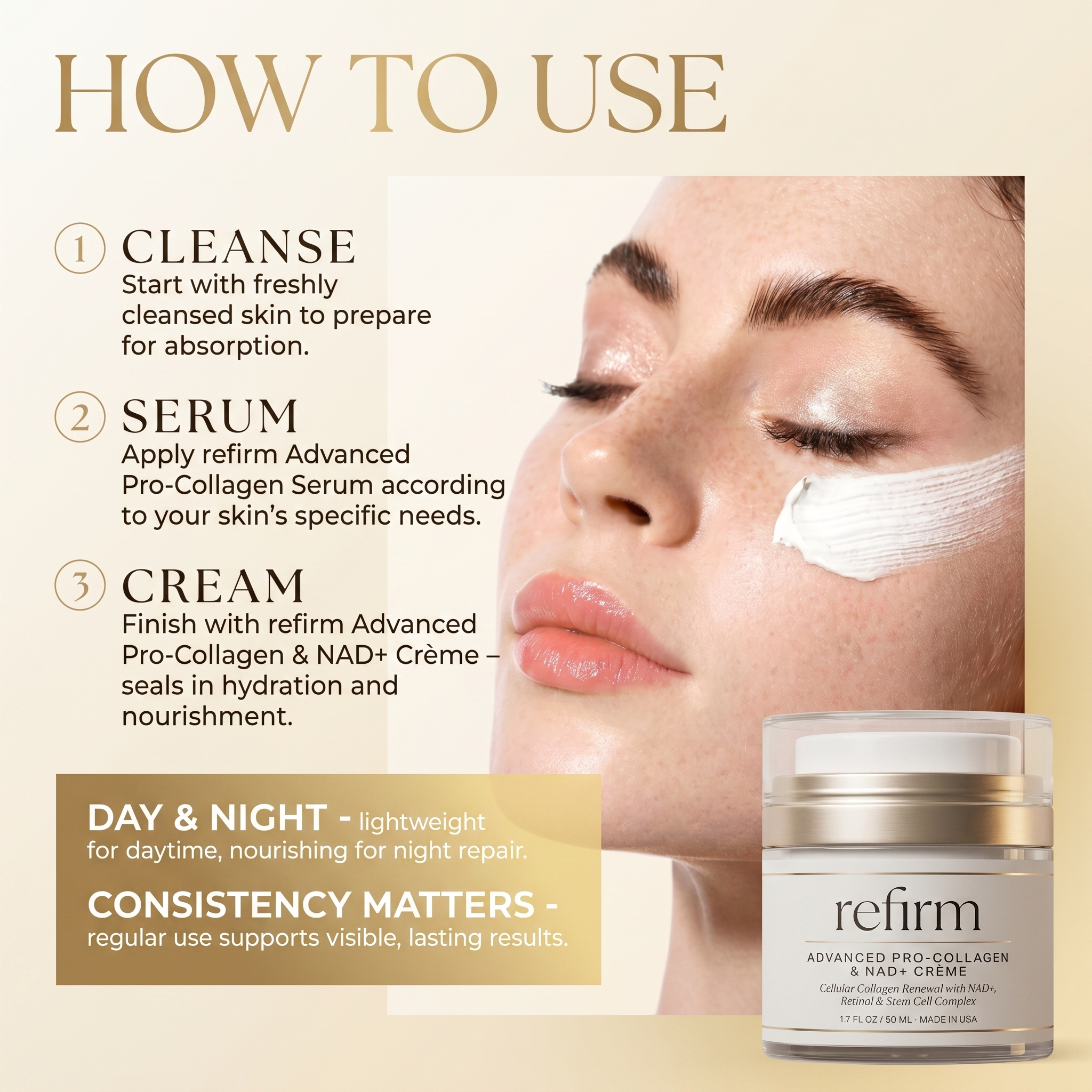 Advanced Pro-Collagen & NAD+ Crème